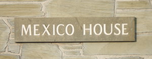 Mexico House name plate